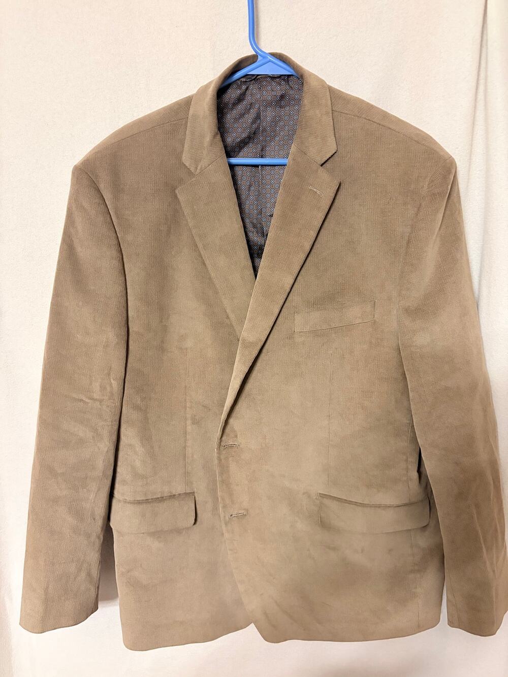 Lauren Ralph Lauren Men's Tan Corduroy Blazer Sport Coat